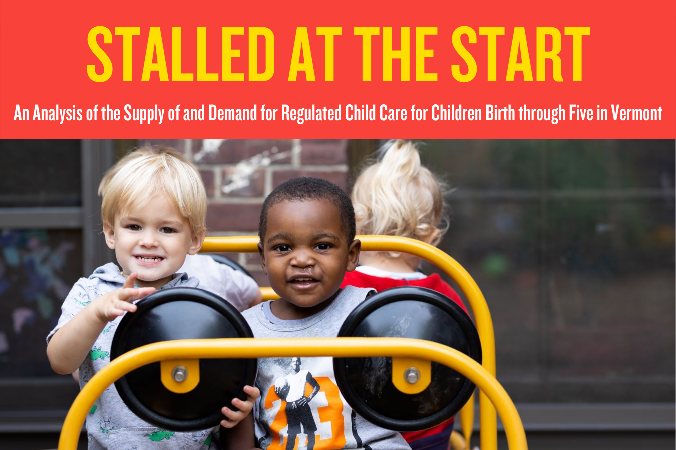 Blog: New report confirms Vermont’s ongoing child care crisis, highlights progress for infants and toddlers