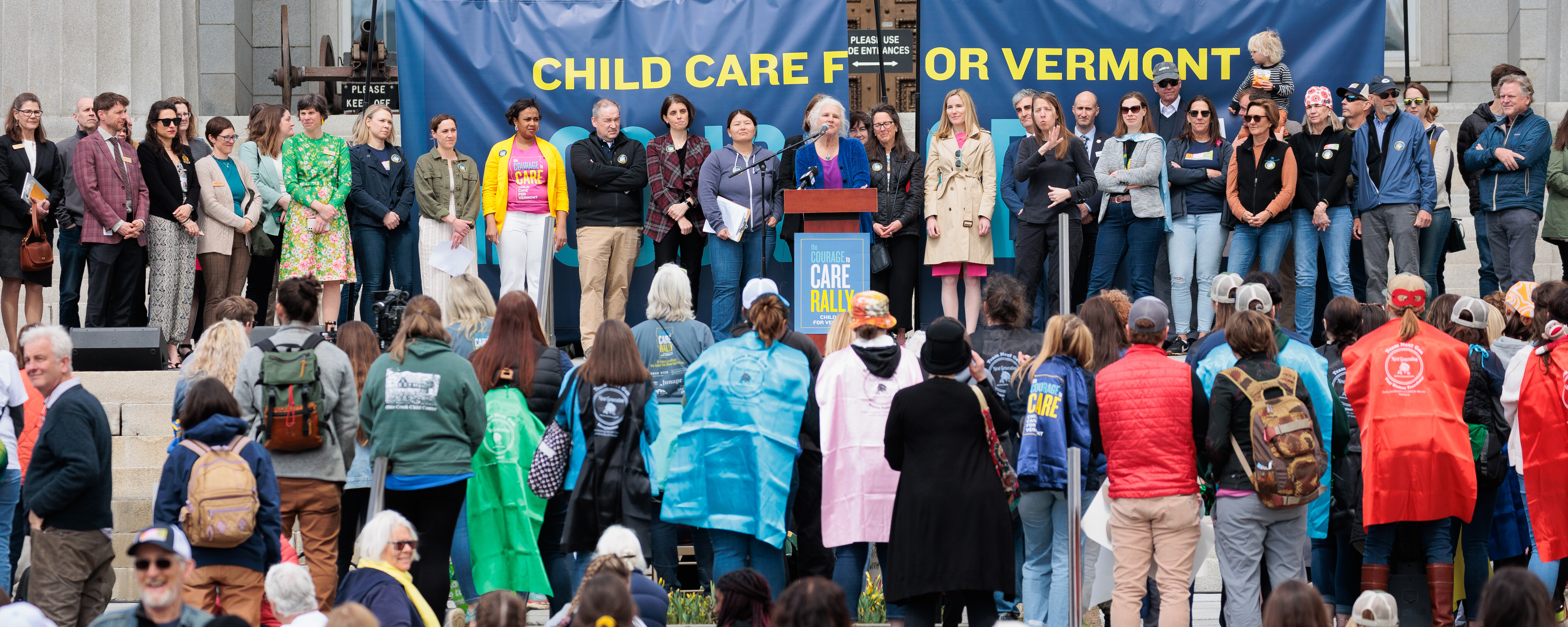 A Rally in Support of Child Care